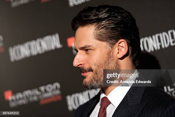 Actor Joe Manganiello arrives at the 7th Annual Hamilton Behind The Camera Awards at The Wilshire Ebell Theatre on November 10, 2013 in Los Angeles,...