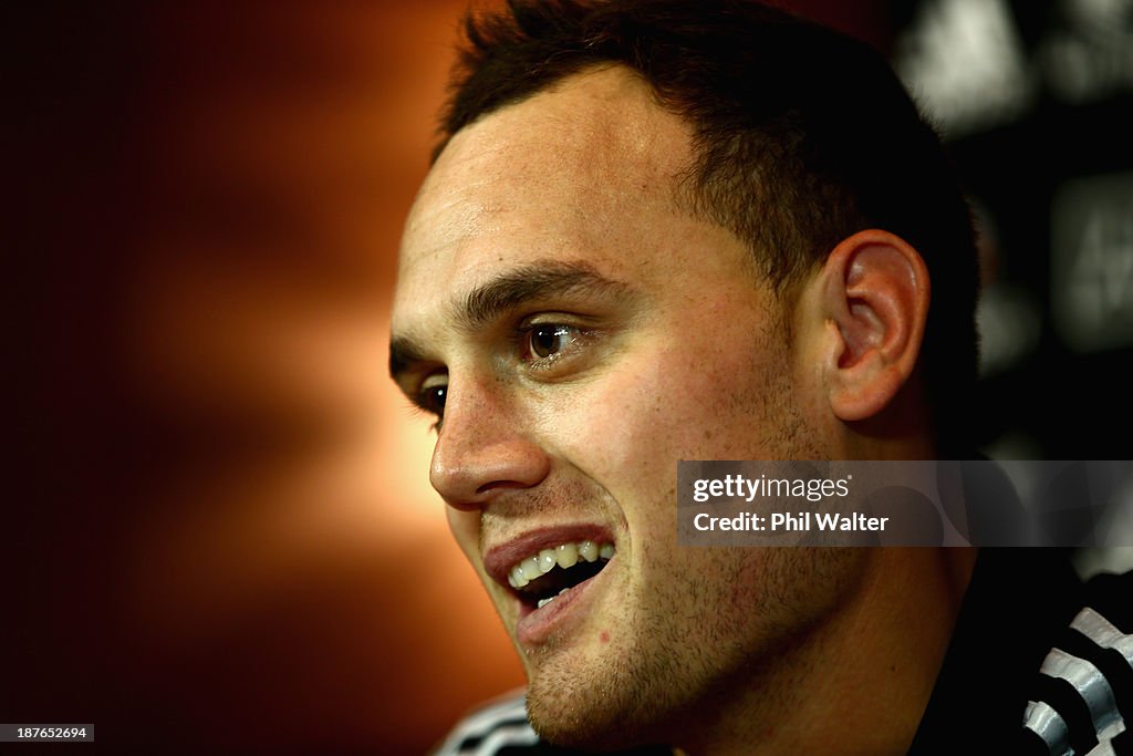 New Zealand All Blacks Media Session