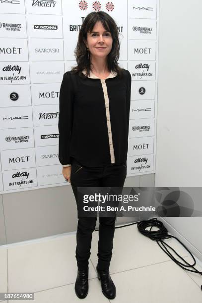 Liza Marshall attends as the nominations for the British Independent Film Awards are announced at St Martin's Lane Hotel on November 11, 2013 in...