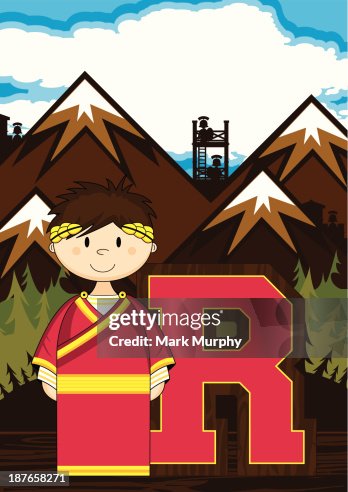 Roman Emperor Learning Letter R High-Res Vector Graphic - Getty Images