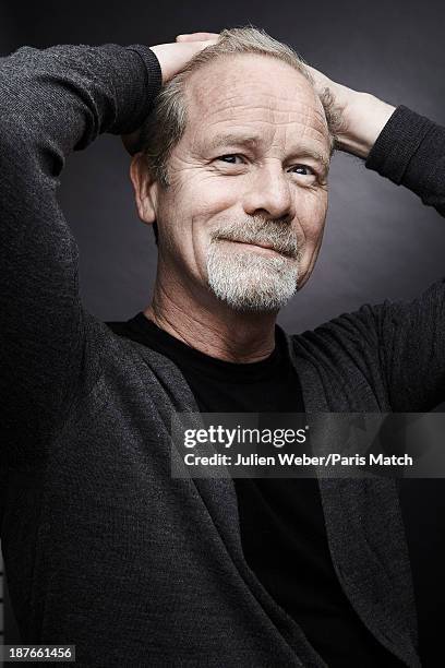 Actor Peter Mullan is photographed for Paris Match on April 22, 2013 in Paris, France.