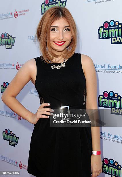 Actress Jennessa Rose attends The T.J. Martell Foundation's Family Day LA at CBS Studios on November 10, 2013 in Los Angeles, California.