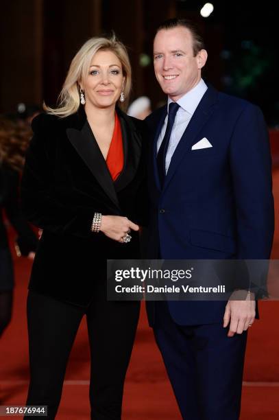 Nadja Swarovski and and Rupert Adams attend attends 'Romeo And Juliet' Premiere during The 8th Rome Film Festival on November 11, 2013 in Rome, Italy.