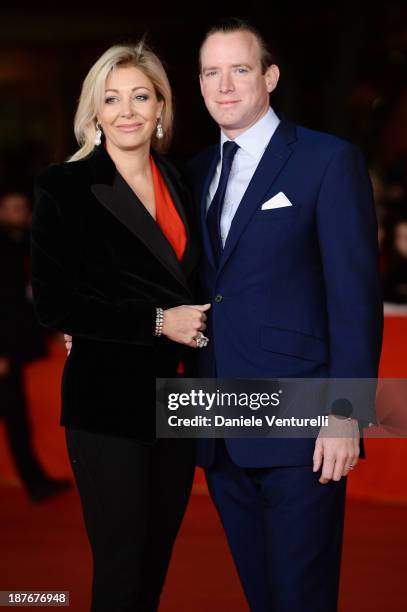 Nadja Swarovski and and Rupert Adams attend attends 'Romeo And Juliet' Premiere during The 8th Rome Film Festival on November 11, 2013 in Rome, Italy.