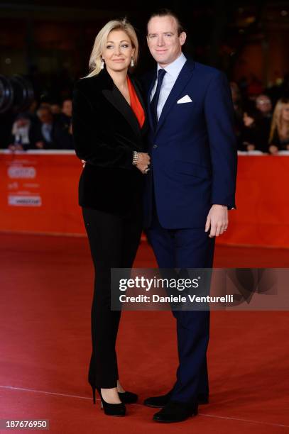 Nadja Swarovski and and Rupert Adams attend attends 'Romeo And Juliet' Premiere during The 8th Rome Film Festival on November 11, 2013 in Rome, Italy.