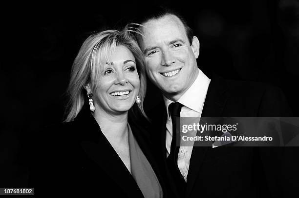 Nadja Swarovski and her husband Rupert Adams attend 'Romeo and Juliet' Premiere during The 8th Rome Film Festival at Auditorium Parco Della Musica on...