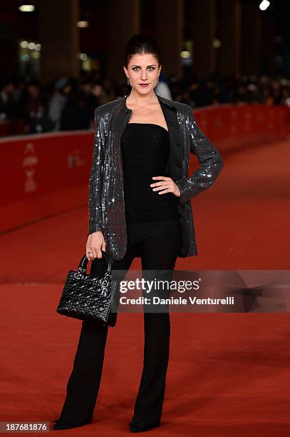 Francesca Valtorta attends 'Romeo And Juliet' Premiere during The 8th Rome Film Festival on November 11, 2013 in Rome, Italy.