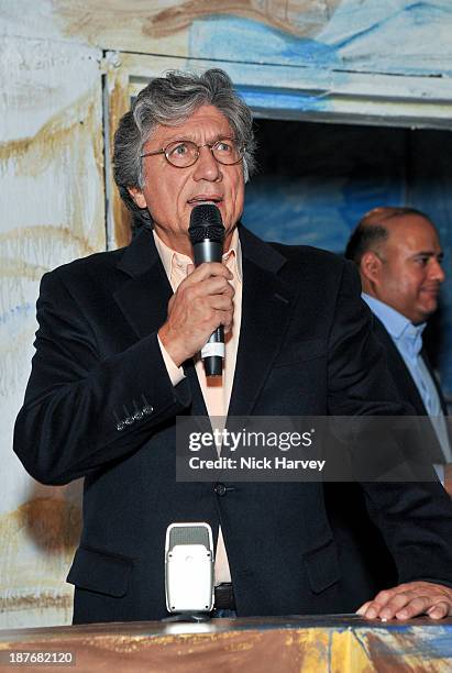 Hossein Amirsadeghi attends the book launch of Art Studio America at ICA on November 11, 2013 in London, England.