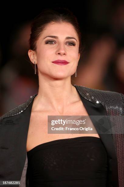 Francesca Valtorta attends 'Romeo And Juliet' Premiere during The 8th Rome Film Festival on November 11, 2013 in Rome, Italy.