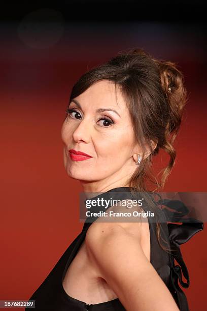 Simona Caparrini attends 'Romeo And Juliet' Premiere during The 8th Rome Film Festival on November 11, 2013 in Rome, Italy.