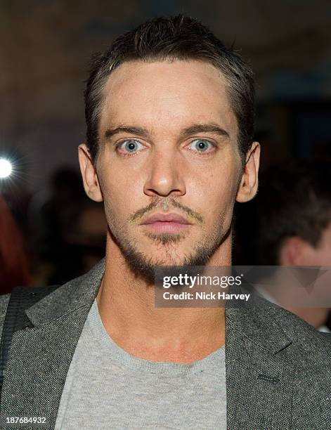 Jonathan Rhys Meyers attends the book launch of Art Studio America at ICA on November 11, 2013 in London, England.