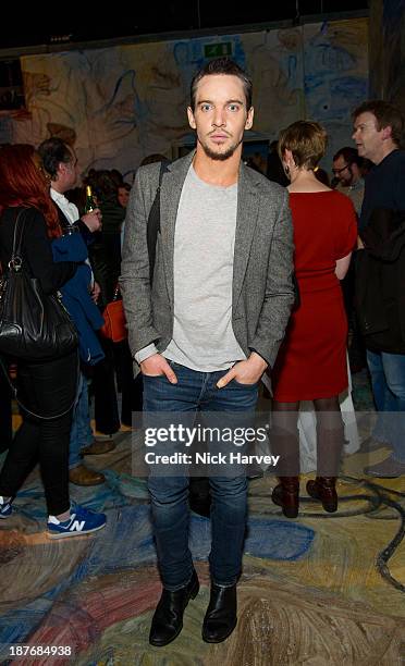 Jonathan Rhys Meyers attends the book launch of Art Studio America at ICA on November 11, 2013 in London, England.