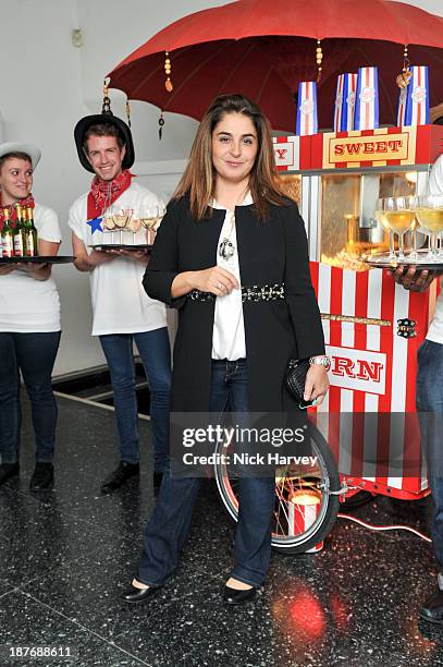 Maryam Eisler attends the book launch of Art Studio America at ICA on November 11, 2013 in London, England.