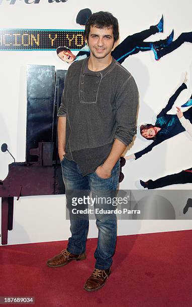 Fran Perea attends Alex O'Dogherty new album presentation party photocall at La Latina theatre on November 11, 2013 in Madrid, Spain.