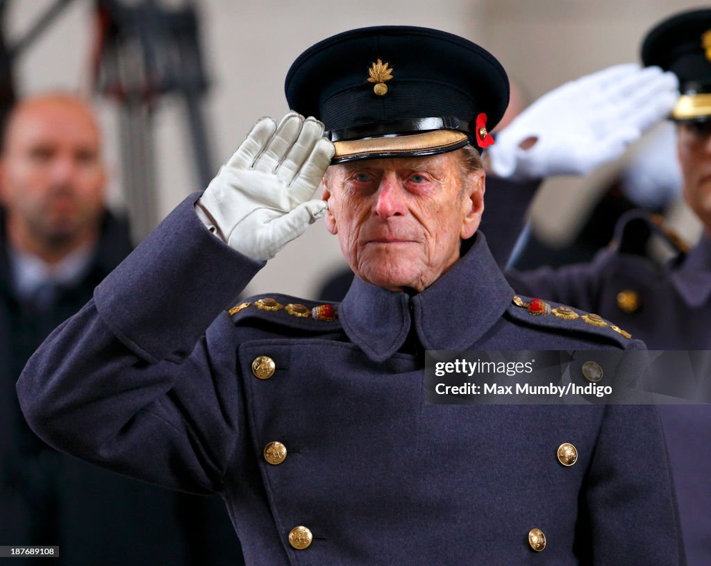 The Duke Of Edinburgh Visits Ypres Menin Gate Ceremony For Flanders Fields Memorial Gardens