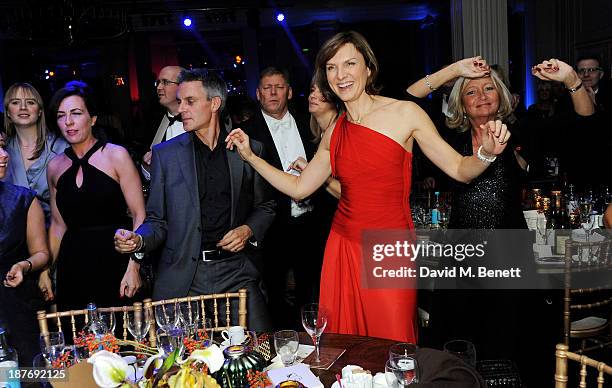 Fiona Bruce attends the BBC Children in Need Gala hosted by Gary Barlow at The Grosvenor House Hotel on November 11, 2013 in London, England.