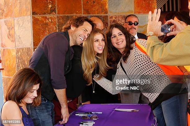 Universal Fan Event" -- Pictured: Jen Lilley, Shawn Christian, Kate Mansi at the Universal City Fan Event on November 9, 2013 --