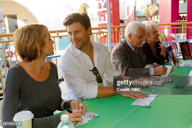 Universal Fan Event" -- Pictured: Arianne Zucker, Greg Vaughan, Bill Hayes, Susan Seaforth Hayes at the Universal City Fan Event on November 9, 2013...