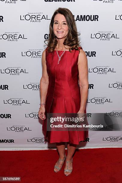 Melinda Gates attends Glamour's 23rd annual Women of the Year awards on November 11, 2013 in New York City.