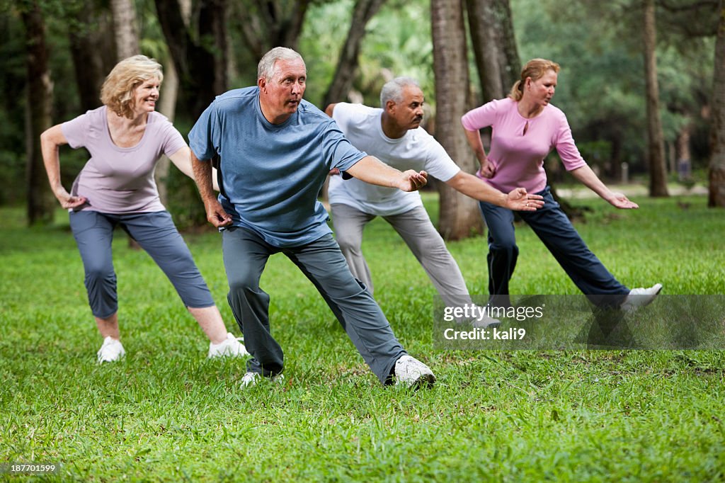 Tai chi class