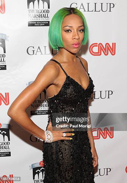 Lil Mama attends the Thurgood Marshall College Fund 25th Awards Gala on November 11, 2013 in Washington City.