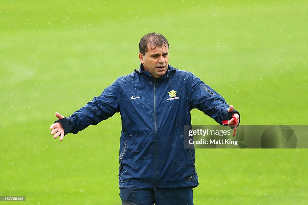 Socceroos Training Session