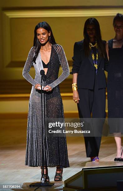 Liya Kebede attends Glamour's 23rd annual Women of the Year awards on November 11, 2013 in New York City.