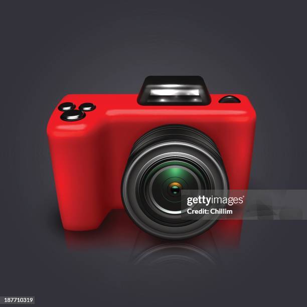 camera - dslr camera stock illustrations