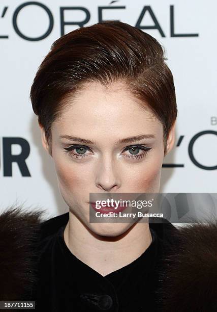 Coco Rocha attends Glamour's 23rd annual Women of the Year awards on November 11, 2013 in New York City.