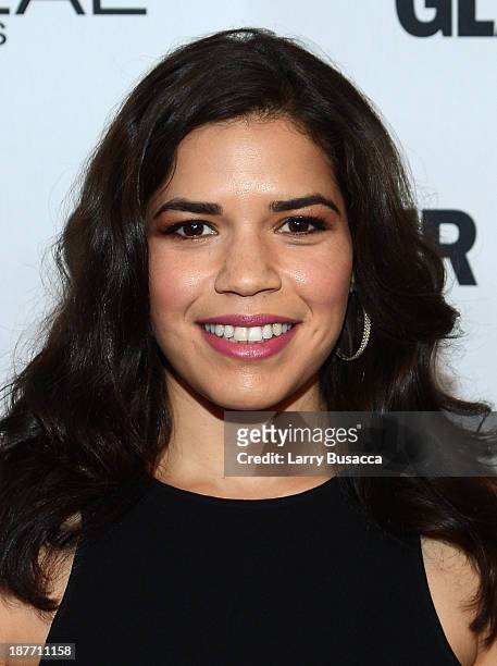 America Ferrera attends Glamour's 23rd annual Women of the Year awards on November 11, 2013 in New York City.