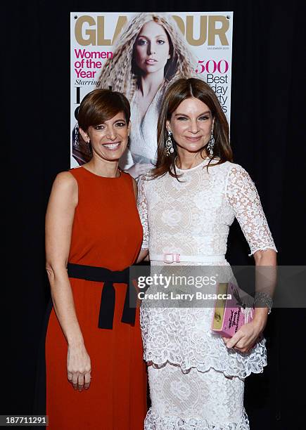 Cindi Leive and Natalie Massenet attend Glamour's 23rd annual Women of the Year awards on November 11, 2013 in New York City.