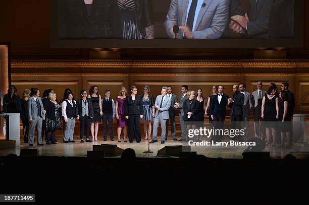 View of the performance at Glamour's 23rd annual Women of the Year awards on November 11, 2013 in New York City.