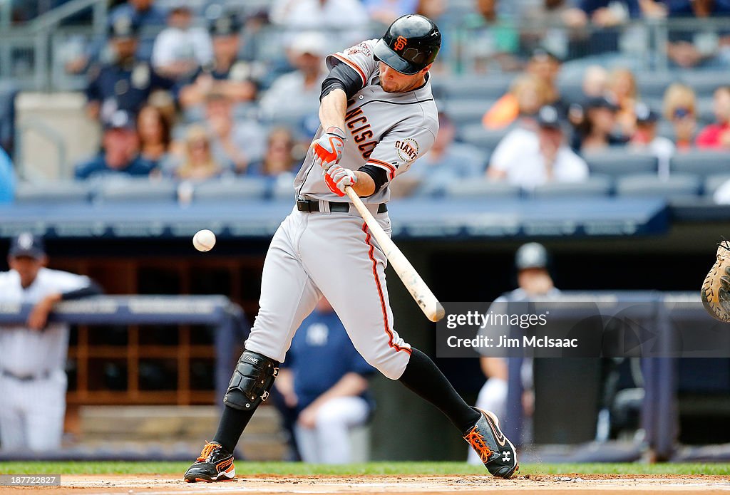 San Francisco Giants v New York Yankees