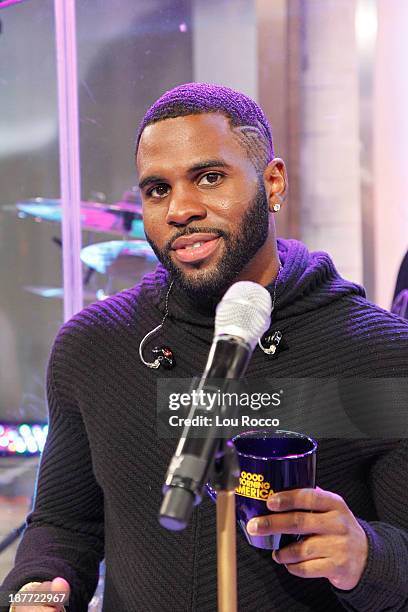 Jason Derulo performed live on "Good Morning America," 11/11/13, airing on the Walt Disney Television via Getty Images Television Network. JASON...