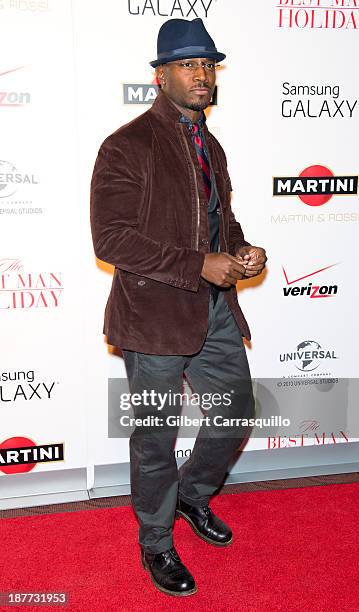 Actor Taye Diggs attends "The Best Man Holiday" screening at Chelsea Bow Tie Cinemas on November 11, 2013 in New York City.