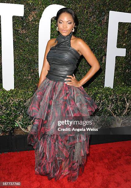 Actress Terry Pheto attends the premiere of The Weinstein Company's "Mandela: Long Walk To Freedom" at ArcLight Cinemas Cinerama Dome on November 11,...