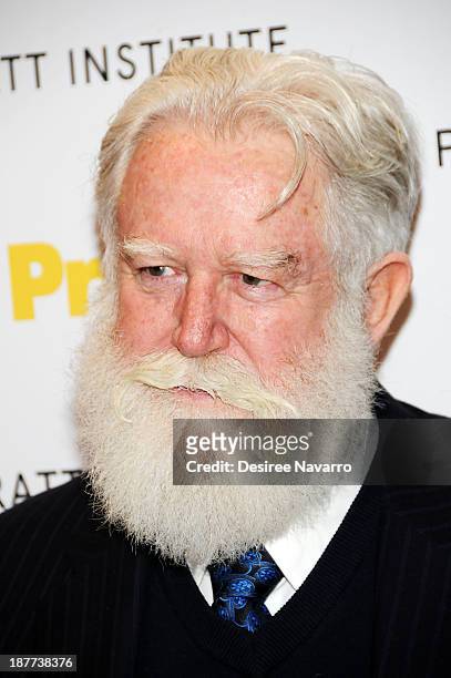 Honoree and artist James Turrell attends the 2013 Pratt Institute gala at Mandarin Oriental Hotel on November 11, 2013 in New York City.