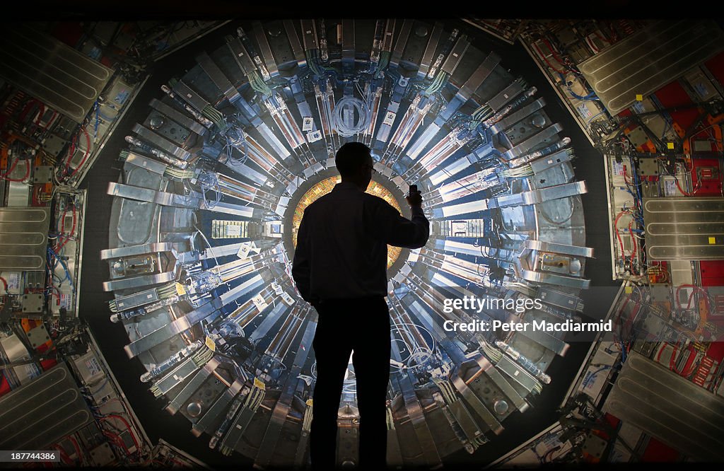 Prof Peter Higgs Opens Collider Exhibition At The Science Museum