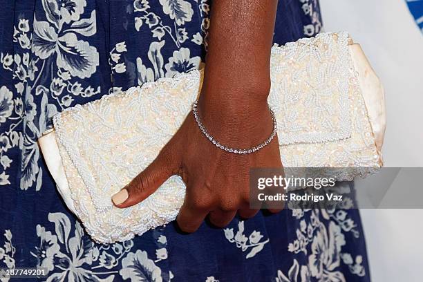 Actress Nadine Ellis attends the 23rd Annual NAACP Theatre Awards at Saban Theatre on November 11, 2013 in Beverly Hills, California.