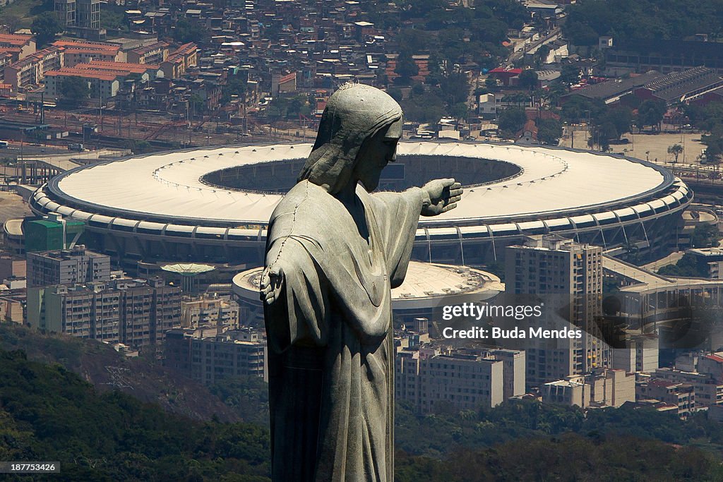 General Views of Maracana Stadium - FIFA World Cup Venues Brazil 2013