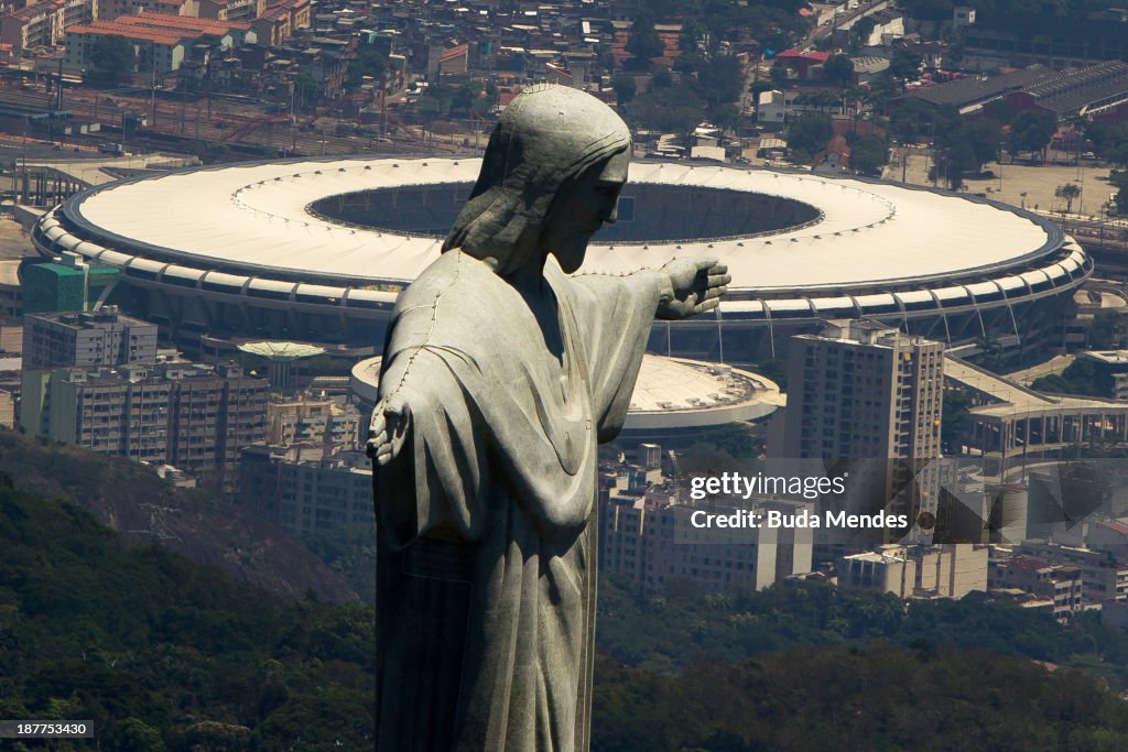 General Views of Maracana Stadium - FIFA World Cup Venues Brazil 2013