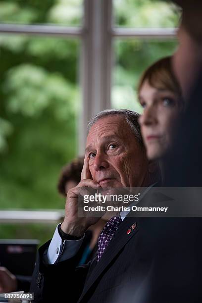 Businessman and Mayor of New York City, Michael Bloomberg is photographed for Time Magazine on September 23 and 24 in Paris, France, and London,...