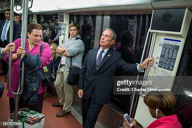 Businessman and Mayor of New York City, Michael Bloomberg is photographed for Time Magazine on September 23 and 24 in Paris, France, and London,...