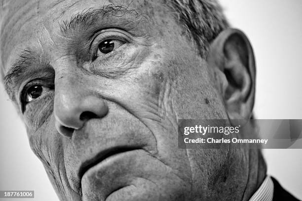 Mayor of New York and businessman Michael Bloomberg is photographed for Time Magazine on September 23 & 24 in Paris and London.