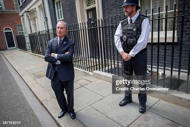 Mayor of New York and businessman Michael Bloomberg is photographed for Time Magazine on September 23 & 24 in Paris and London. Pictured: Mayor...