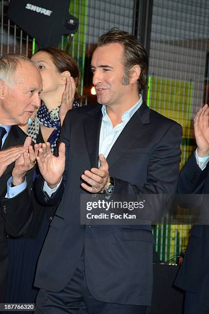 Jean Dujardin attends the Quai des Orfevres 2014 Literary Prize award announcement at the Police Judiciaire on November 12, 2013 in Paris, France.