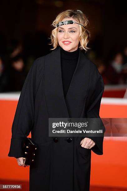 Paola Barale attends 'Out Of The Furnace' Premiere during The 8th Rome Film Festival on November 12, 2013 in Rome, Italy.