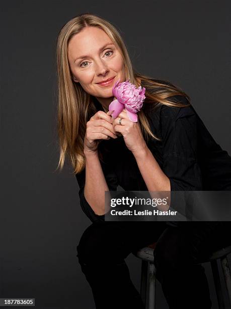 Actress Hope Davis is photographed for Self Assignment on May 6, 2010 in New York City.