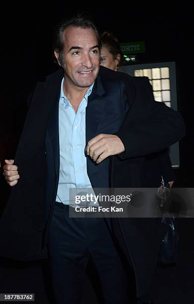 Jean Dujardin attends the Quai des Orfevres 2014 Literary Prize award announcement at the Police Judiciaire on November 12, 2013 in Paris, France.