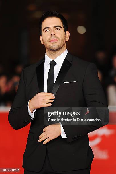 Director Eli Roth attends 'The Green Inferno' Premiere during The 8th Rome Film Festival on November 12, 2013 in Rome, Italy.